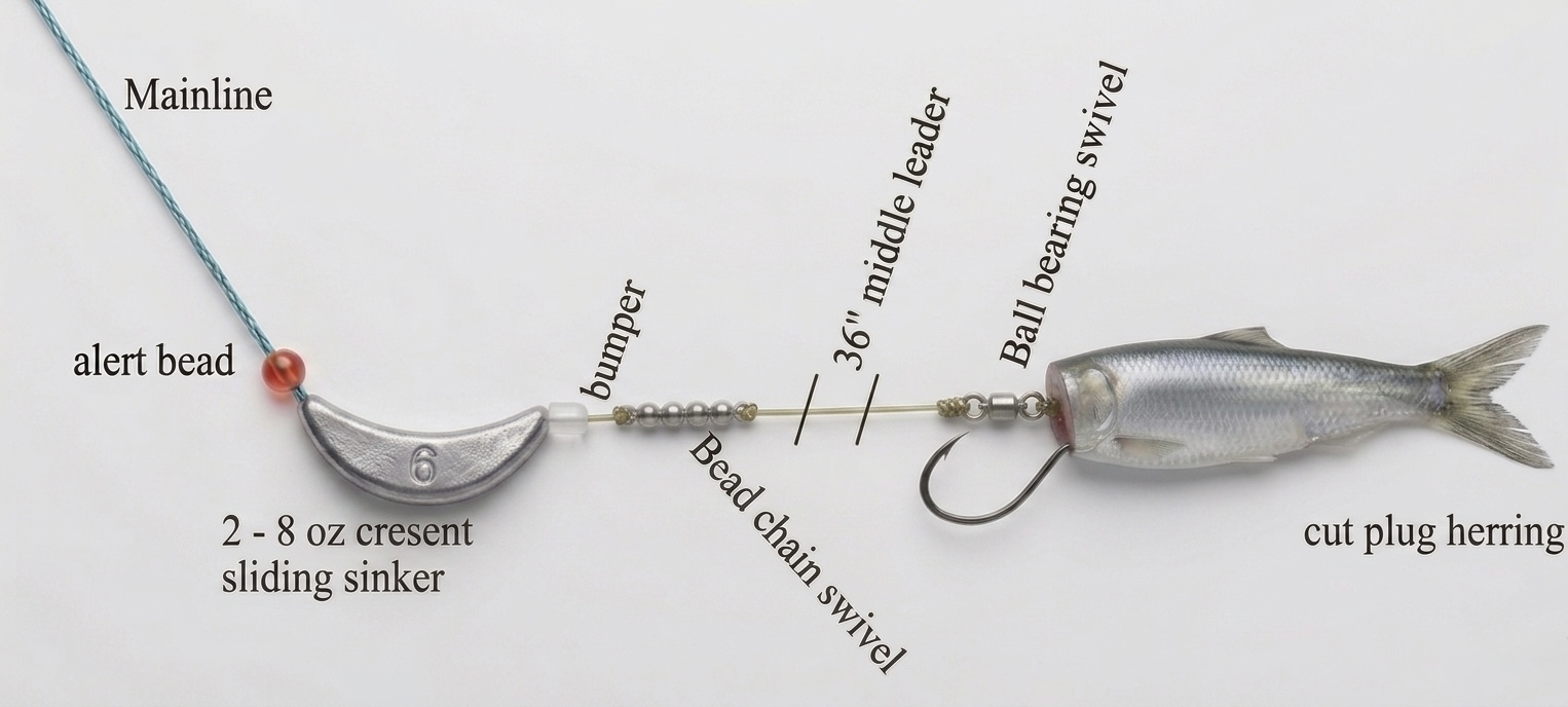 Mooching Rig Salt Salmon rig diagram